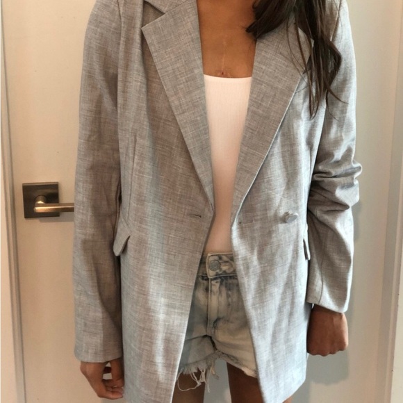 Great light grey blazer! - Picture 1 of 5